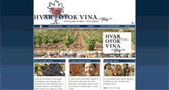 Desktop Screenshot of hvar-otok-vina.org