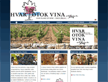 Tablet Screenshot of hvar-otok-vina.org